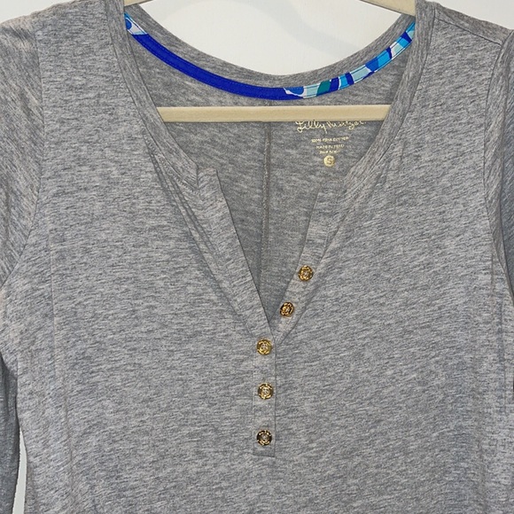 Lilly Pulitzer Banyan Dress in Heather Grey - Picture 4 of 9